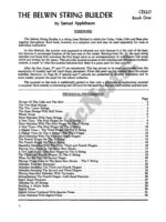 String Builder Cello Book One - Image 2