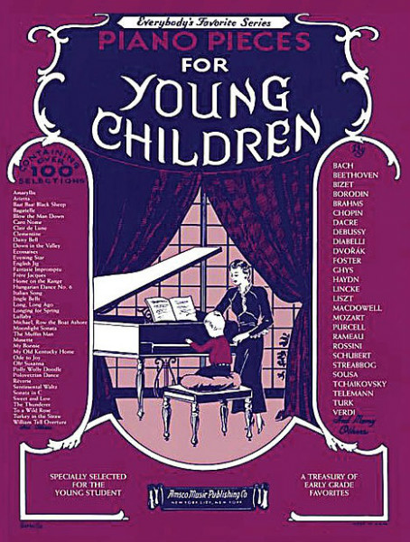 PNCN-ASRY-YC00-Front.jpg Piano Pieces for Young Children (Everybody's Favorite Series) - Image 1