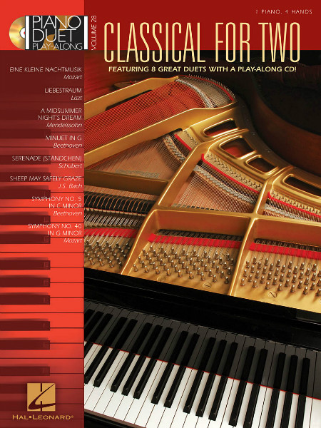PNCS-HLDT-0002-Front.jpg Classical for Two (Piano Duet Play-Along Volume 28 with CD) - Image 1