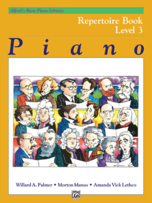Alfred's Basic Piano Library Repertoire Book Level 3