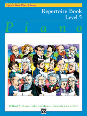 Alfred's Basic Piano Library Repertoire Book Level 5