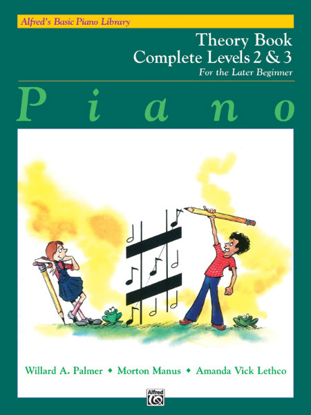 PNED-AFOB-TR23-Front.jpg Alfred's Basic Piano Library Theory Book Complete Levels 2&3 - Image 1