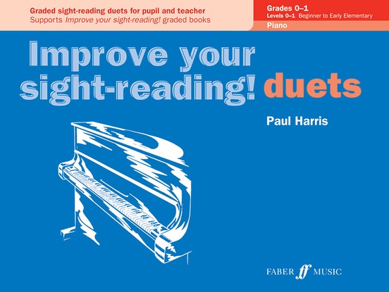 PNED-FBSR-G1DT-Front.jpg Improve Your Sight-Reading! Duets - Piano Grades 0-1 (Beginner to Early Elementary) - Image 1