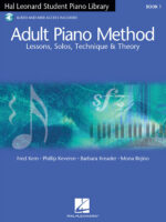 Hal Leonard Student Piano Library Adult Piano Method Book 1 (with Audio and MIDI Access)