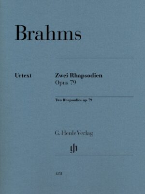 Brahms: Zwei Rhapsodien Opus 79