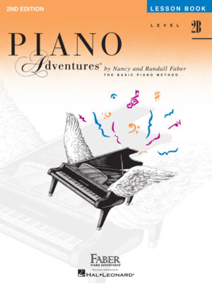 Piano Adventures Lesson Book Level 2B (with Audio)