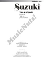 Suzuki Viola School Volume 4: Viola Part - Image 2
