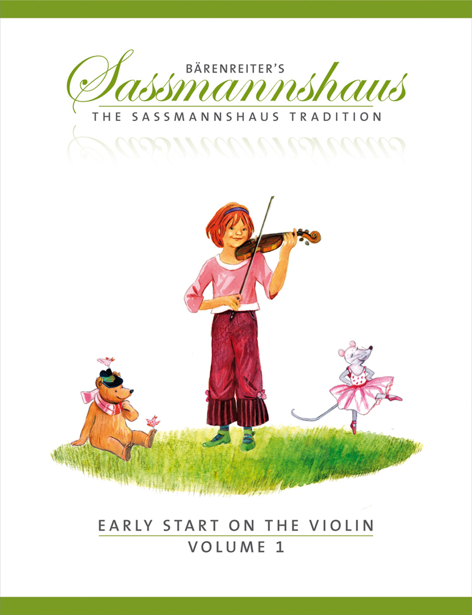 VLED-BVZS-EEV1-Front.jpg Bärenreiter's Sassmannshaus: Early Start on the Violin Volume 1 - Image 1