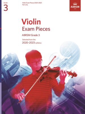 Violin Exam Pieces ABRSM Grade 3 2020-2023 (Part only)