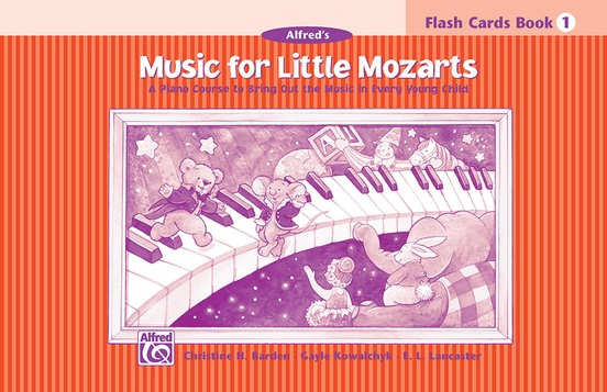 MFLM-AFED-FLB1-Front Music for Little Mozarts Flash Cards Book 1 - Image 1