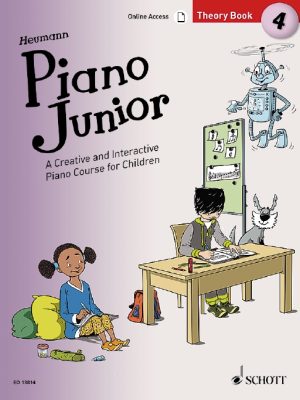 Piano Junior Theory Book 4 (with Online Access)