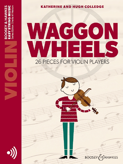 VLED-YWYX-WW01-Front Waggon Wheels for Violin (with Audio) - Image 1
