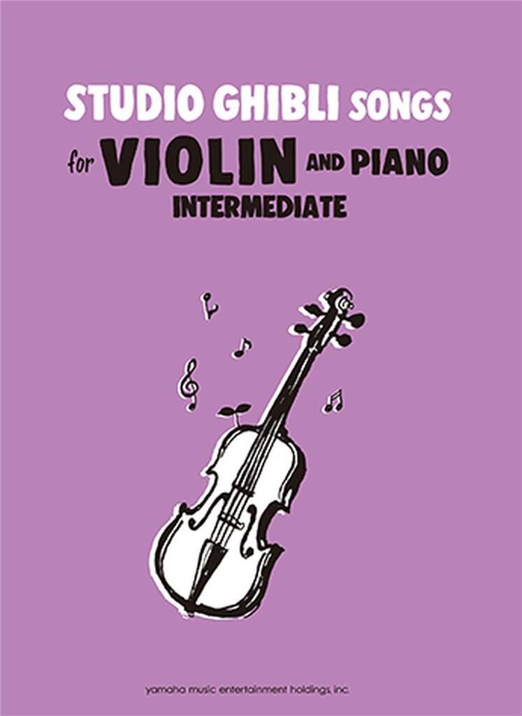 VLST-YHXG-IN01-Front Studio Ghibli Songs for Violin and Piano (Intermediate) - Image 1